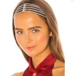 occidental style style summer exaggerating multilayer Rhinestone elasticity be..