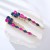 occidental style exaggerating geometry Earring long style glass Rhinestone tassel earrings personality trend St