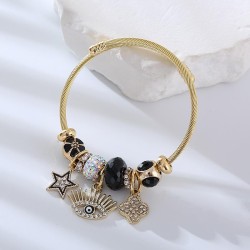 occidental style more Alloy bangle woman personality diamond star hanging orna..