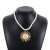 occidental style sun flower pendant clavicle chain  fashion Metal necklace earrings set