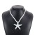  personality starfish pendant necklace earrings  Metal wind samll fashion clavicle chain
