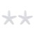  personality starfish pendant necklace earrings  Metal wind samll fashion clavicle chain