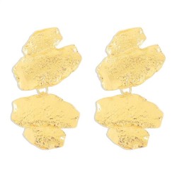 E fashion Irregular samll Alloy earrings  retro exaggerating geometry multilay..