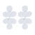 occidental style fashion exaggerating flowers splice earrings  retro Metal three clover earring Alloy Earring