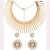 Africa circle necklace punk Metal Collar fashion Alloy earrings bangle