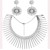 Africa circle necklace punk Metal Collar fashion Alloy earrings bangle