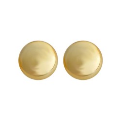 occidental styleins wind fashion brief geometry Round Alloy earrings exaggerat..