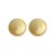 occidental styleins wind fashion brief geometry Round Alloy earrings exaggerating personality woman Metal wind E