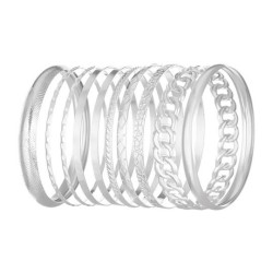 occidental style retro personality exaggerating width surface bangle set gold ..