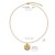 occidental style fashionyk blue crystal beads eyes pendant necklace woman color clavicle chain