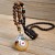  retro ethnic style handmade beads necklace woman long style sweater chain Autumn and Winter apparel pendant