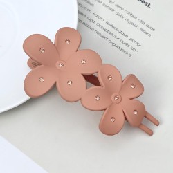 all-Purpose hollow flowers hair clip Korean style fashion woman embed Rhinesto..