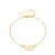occidental styleins brief angel bracelet woman  fashion creative samll hollow wings
