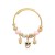 occidental style bangle style bracelet woman owl pendant giftbracelet