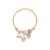 occidental style bangle style bracelet woman love pendant lovers giftbracelet