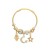 occidental style bangle style bracelet girl student star Moonbracelet
