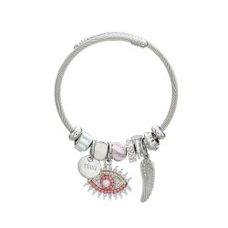 occidental style bangle style bracelet woman angel wings eyesbracelet