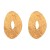 summer Alloy earrings occidental style exaggerating Earring woman Irregular Round Metal brief