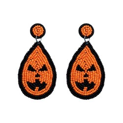  occidental style handmade beads earrings woman exaggerating ethnic style