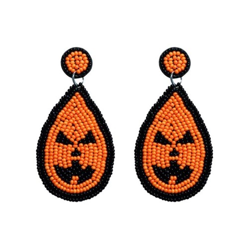  occidental style handmade beads earrings woman exaggerating ethnic style