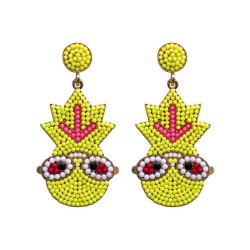 occidental style summer creative cartoon Alloy beads earring lovely wind earri..