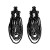 occidental style Bohemia handmade weave geometry long style tassel beads earring personality temperament earrin