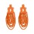 occidental style Bohemia handmade weave geometry long style tassel beads earring personality temperament earrin