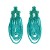 occidental style Bohemia handmade weave geometry long style tassel beads earring personality temperament earrin