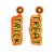  occidental style Word   creative beads earrings