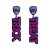  occidental style Word   creative beads earrings