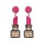 occidental style fashion personality temperament beads Alloy diamond earring exaggerating long style earrings