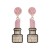 occidental style fashion personality temperament beads Alloy diamond earring exaggerating long style earrings