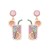 summer occidental style exaggerating enamel beads diamond earrings personality earring