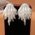E occidental style spring summer resin flowers earrings Earring multilayer tassel flowers earring