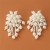 E occidental style spring summer resin flowers earrings Earring multilayer tassel flowers earring