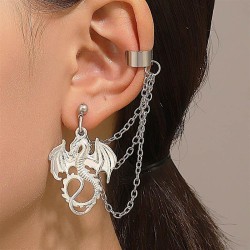 occidental styleins wind punk Alloy long style chain fashion Earring