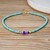 occidental style ethnic style turquoise beads necklace woman personality temperament chain color clavicle ch