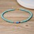 occidental style ethnic style turquoise beads necklace woman personality temperament chain color clavicle ch