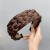  diamond twisted weave Headband width brief Headband temperament surface high