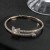 fully-jewelled bride bangle  row opening bow Rhinestone bracelet crystal bracelet woman