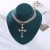 occidental style fashion multilayer chain necklace diamond high clavicle chain personality pendant banquet tempe