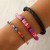 occidental style bracelet set  Bohemia beads rope fashion handmade weave three woman