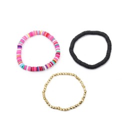 occidental style bracelet set  Bohemia beads rope fashion handmade weave three..