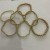 occidental style brief wind imitate Pearl set bracelet wind geometry beads splice Metal woman