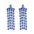 occidental style exaggerating diamond long style tassel earrings woman high personality trend same style ear stud
