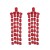 occidental style exaggerating diamond long style tassel earrings woman high personality trend same style ear stud