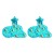  summer occidental style Cowboy Five-pointed star handmade Cloth beads earring personality Earring woman