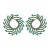 occidental style new exaggerating fully-jewelled sun flower Alloy diamond earrings woman fashion personality Ear