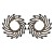 occidental style new exaggerating fully-jewelled sun flower Alloy diamond earrings woman fashion personality Ear