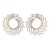 occidental style new exaggerating fully-jewelled sun flower Alloy diamond earrings woman fashion personality Ear